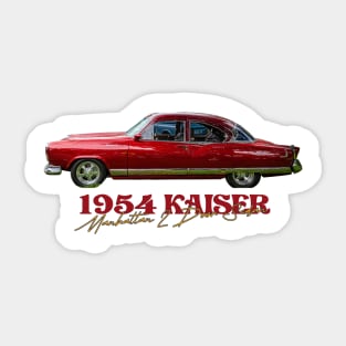 1954 Kaiser Manhattan 2 Door Sedan Sticker